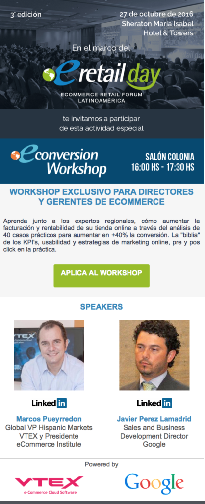 Econversion Workshop Mexico